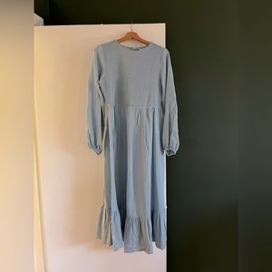 NWT Ingrid & Isabel Chambray Maternity Dress